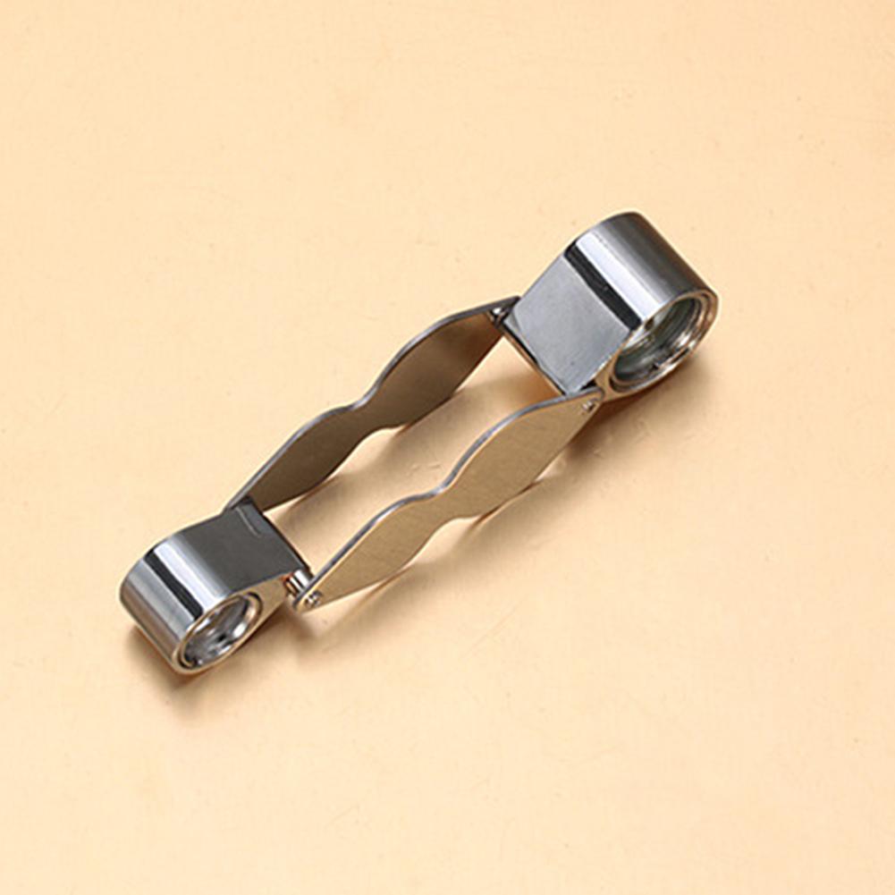 Lupa de alta definición con alta potencia de aumento, 10 veces 20 veces, lente de cristal óptico, lupa de identificación de joyería #20