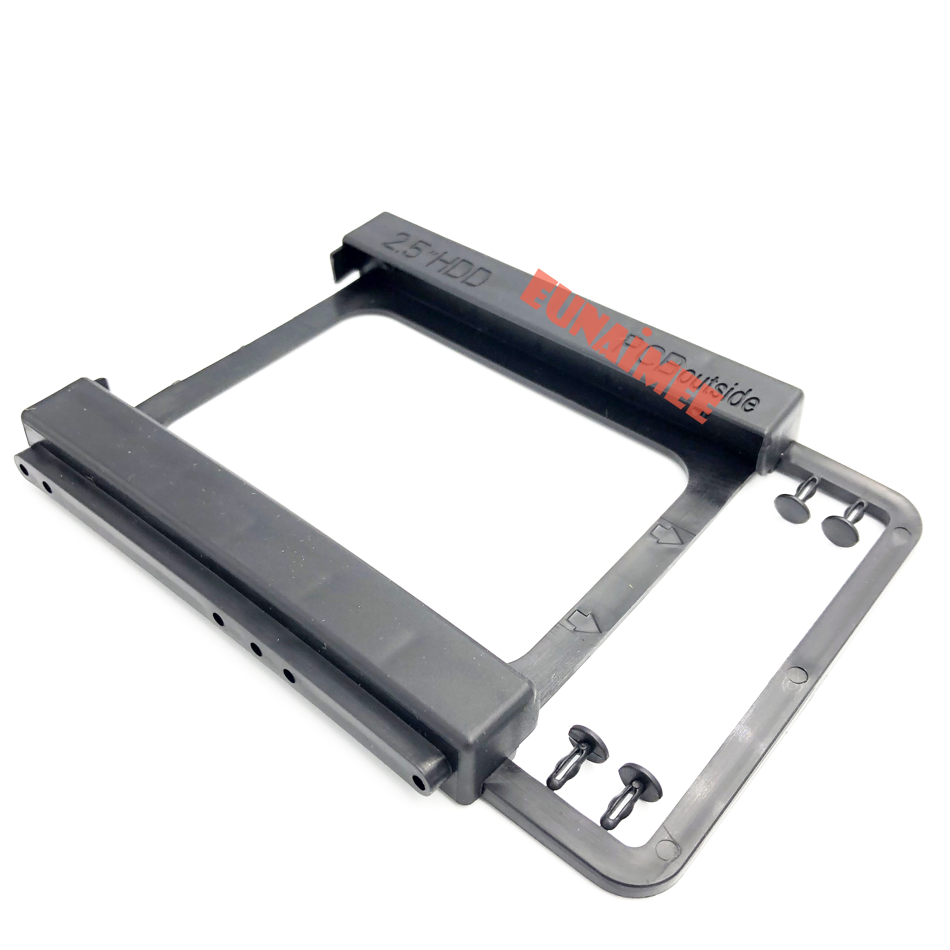 Kit de montaje de disco duro portátil SSD, soporte adaptador de plástico, AMLI-UEV, 2,5 pulgadas a 3,5 pulgadas