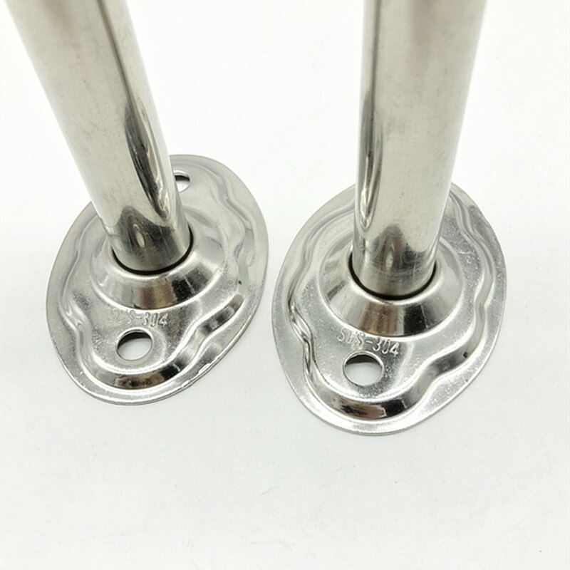 25/32mm halkaisijaltaan vaatekaappi 304 ripustuskiinnike teräsputki laippa putken kannake, ripustustanko verhotanko kattoon kiinteä kannatinkiristin