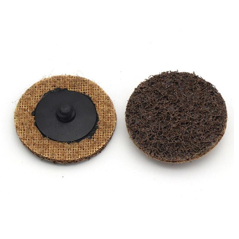 Sand Disc 2-Inch Nylon Sanding Disc Grinding Metal Processing Polishing Pad Sanding Disc For Car Polisher Red+Yellow+Blue 50MM