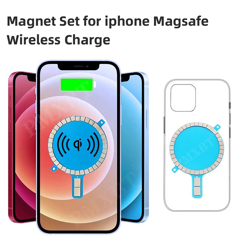 Accesorios magnéticos absorbentes para iPhone, funda magnética para teléfono móvil iPhone 12 11 pro max XS XR 8