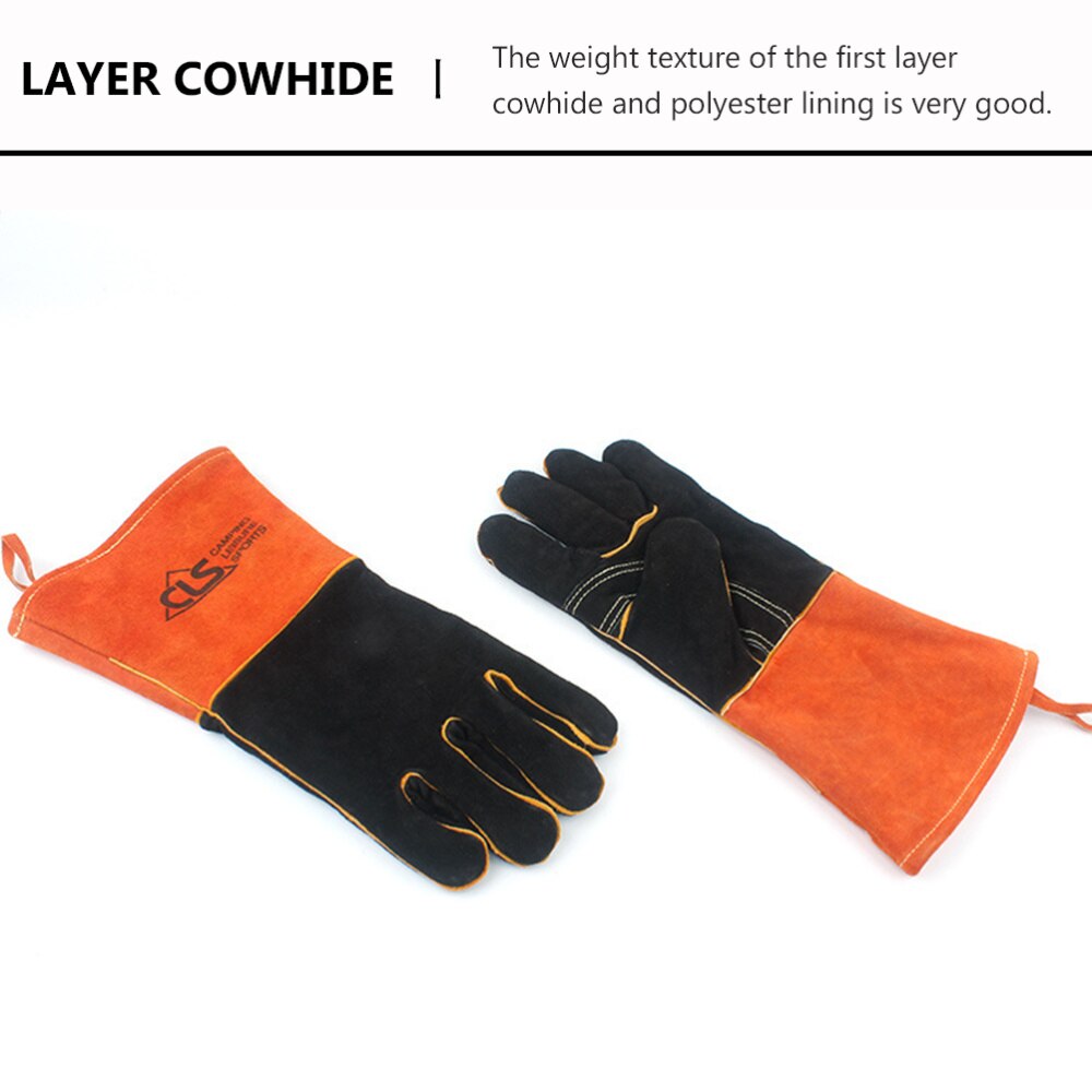 Guantes resistentes y duraderos, guante para acampada, protectores para aislamiento térmico, 1 par