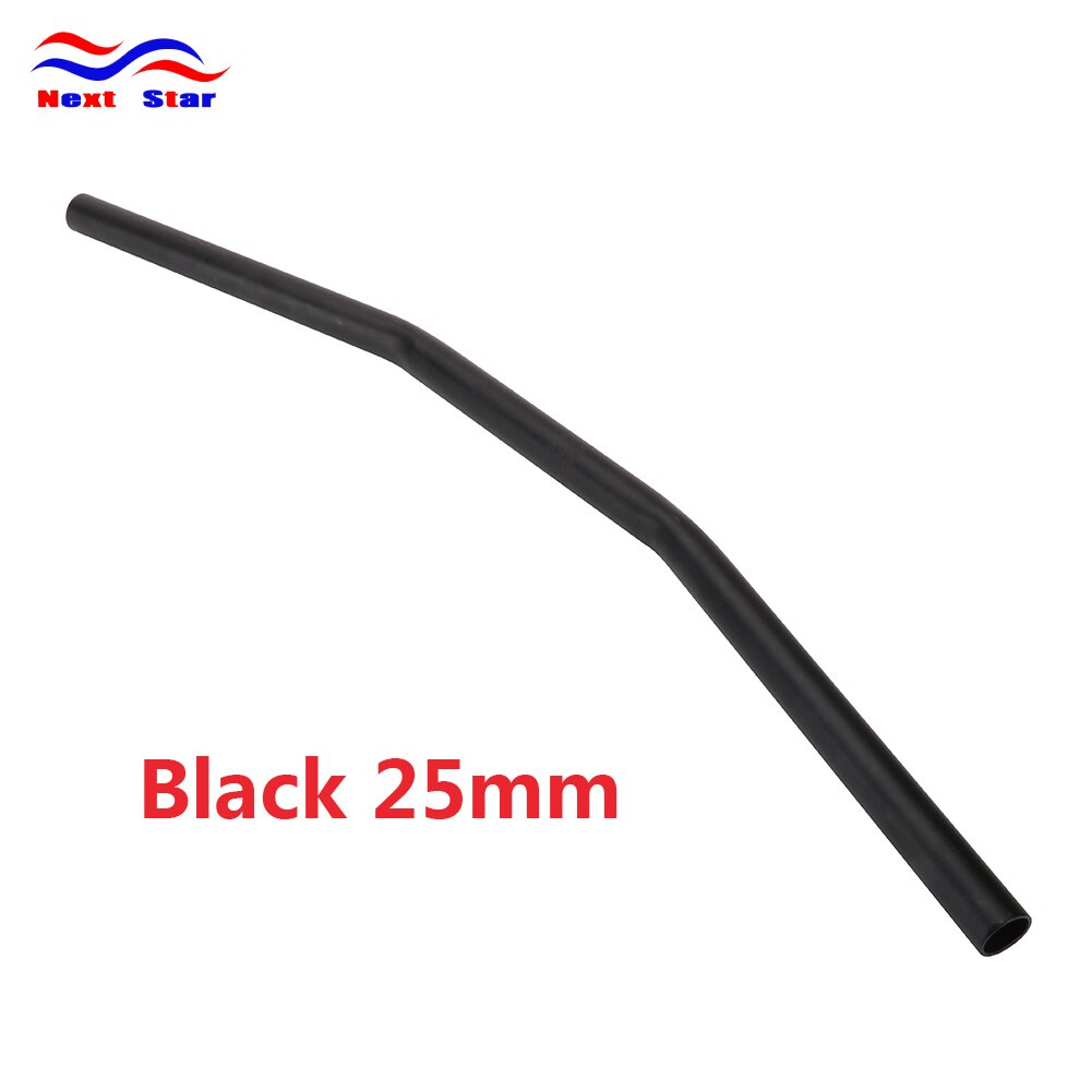 Motorcycle 22mm 25mm iron Handlebar Handle Bar For HONDA KTM KAWASAKI YAMAHA SUZUKI Off Road Motocross Pit Bikes Dirt Bike: black 25MM