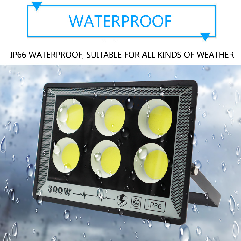 Éclairage LED 50W 100W 200W 300W 400W 500W 220V projecteur IP65 lampe étanche Led projecteur extérieur jardin lampadaire