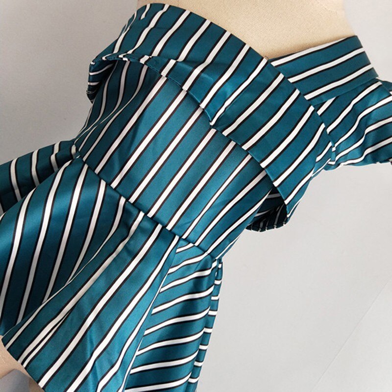 Vgh Lente Onregelmatige Korte Vrouwen Blouse Mouwloze Skew Kraag Vlinder Zoom Terug Rits Vrouwelijke Overhemd