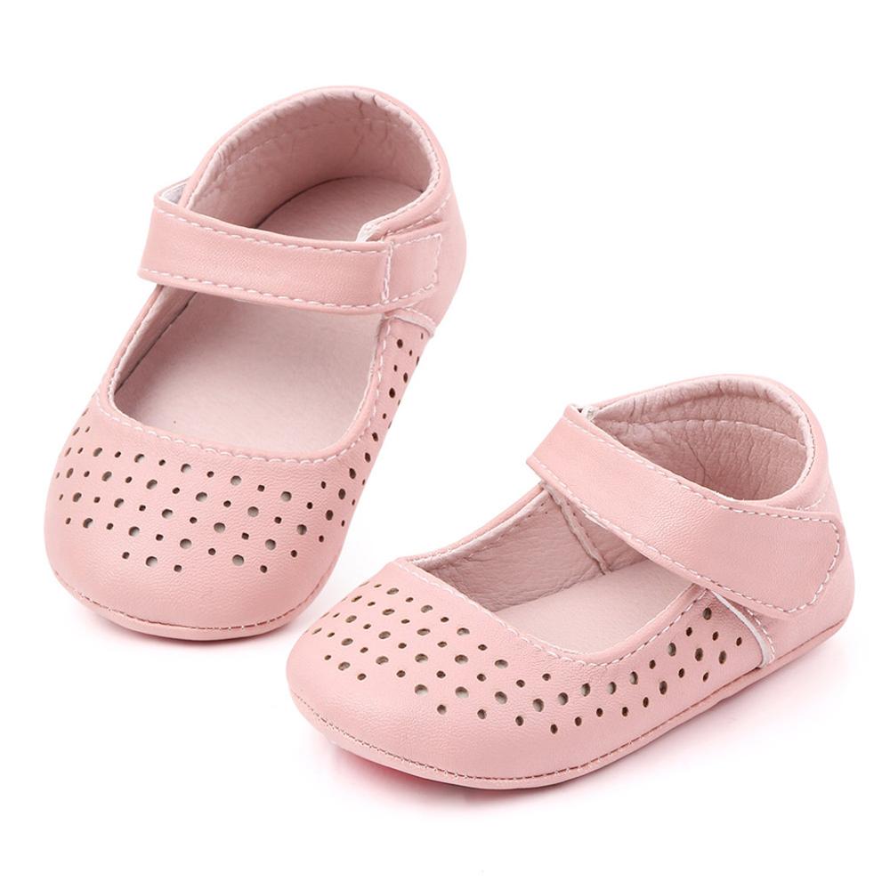 Baby PU Leather Baby Boy Girl Baby Moccasins Moccs Shoes Cute Fringe Soft Soled Non-slip Footwear Crib Shoes @A: Pink / 11