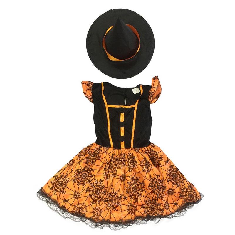 Karneval Halloween Kostüm Mädchen Nette Spinne Anzug Cosplay Kostüm Spinne E8H4