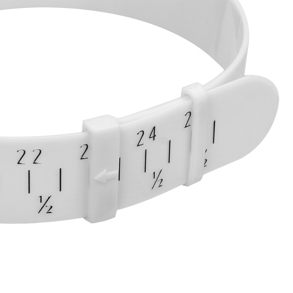DIYWORK Gauging Tool Circle Shape Wrist Measuring Tool Measurement of Circle Jewelry Bracelet Measuring Ruler