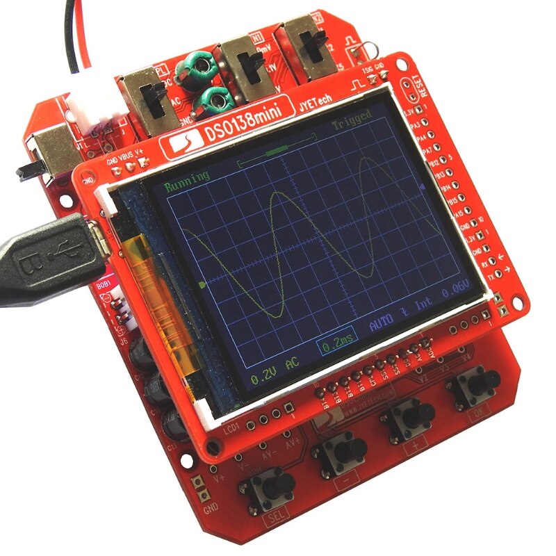 DSO138mini Digital Oscilloscope Kit DIY Learning P... – Vicedeal