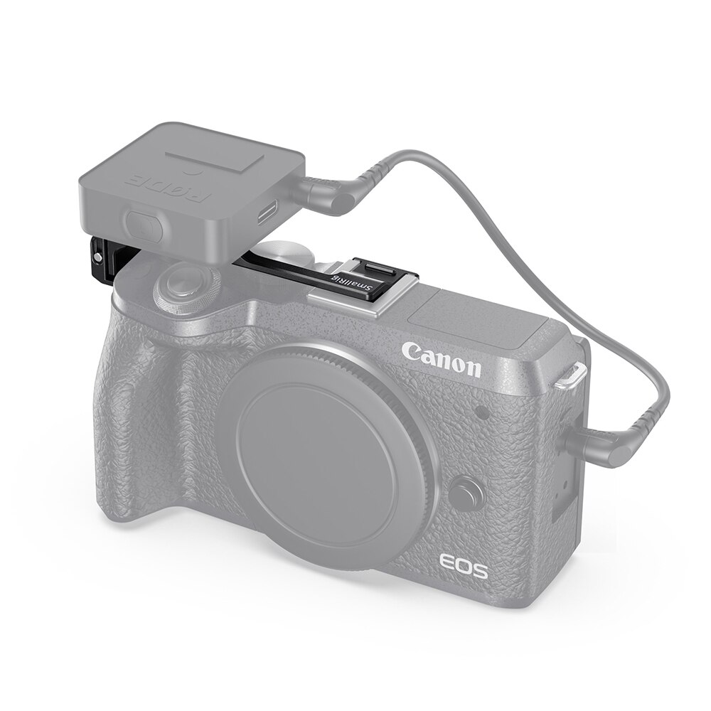 Smallrig Vlogging Koude Schoen Relocation Plaat Voor Canon Eos M6 Mark Ii BUC2627