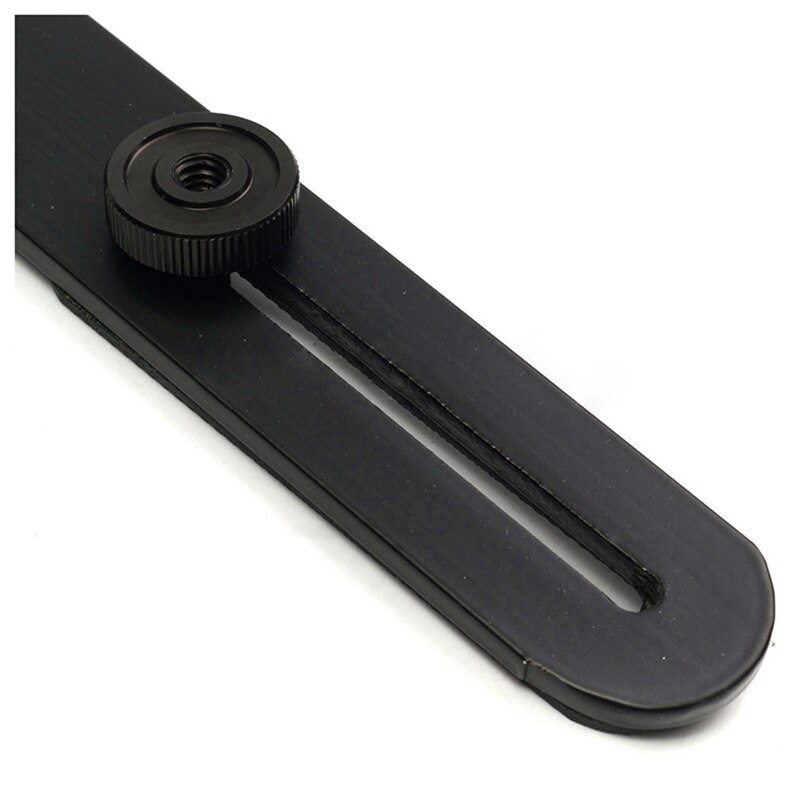 1 stück doppelblitzschuhhalterung & 2 stück 1/4 -20 zoll-stativschrauben für blitzschuhhalterung