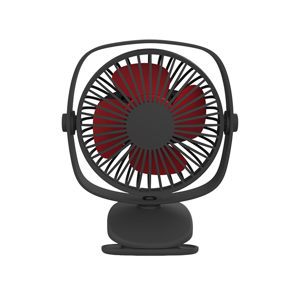 Draagbare Mini USB Fan Bureau ABS Elektrische Desktop Fan Clip 360 Graden Rotatie Elektrische Fans Mini Ventilator Voor Office Home auto