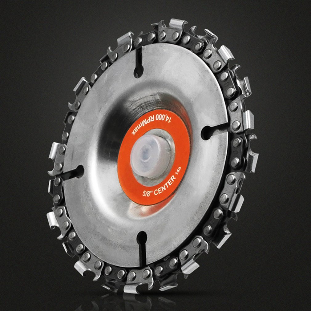 4Inch/5 Inch Angle Grinders Chain Saws Disc Chainsaw Wheel Woodworking Wood Grinding Carving Cutting Tools