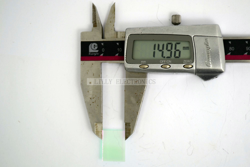 2x RGB Optical Lens Pass Green Reflect Red 20*15*1.1mm DIY Lab