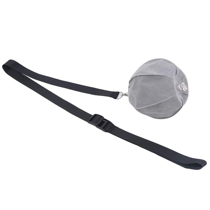 PVC Foam Golf Practice Ball Inflatable Impact Ball Swing Trainer Posture Rainbow Sponge Indoor Golf Training Golf Accessories: Gray