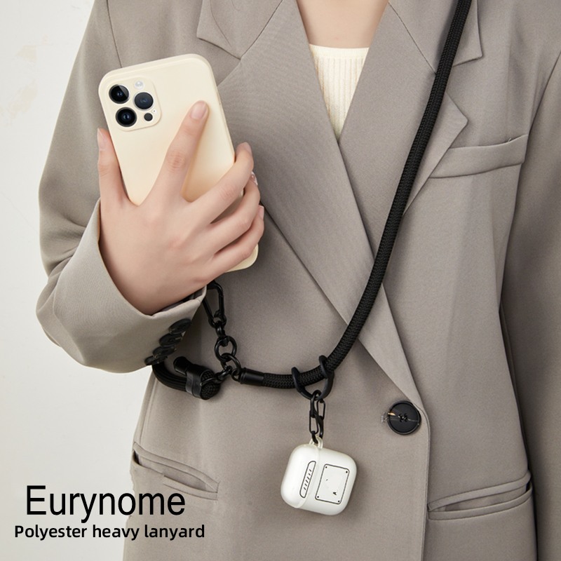 Smycz do telefonu Regulowana średnica 1 cm Uniwersalne etui na zewnątrz Crossbody Karta na ramię Klips na szyję Pasek na nadgarstek zapobiegający zgubieniu