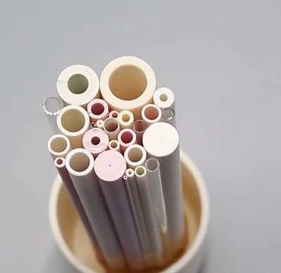 99% alumina Protective tube High temperature 1750 degrees 100mm
