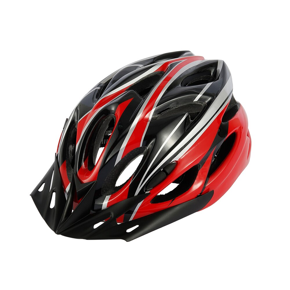 Réglable unisexe ultra-léger vélo casque vtt route cyclisme VTT sport sécurité casque léger vélo casque vélo: Red 1