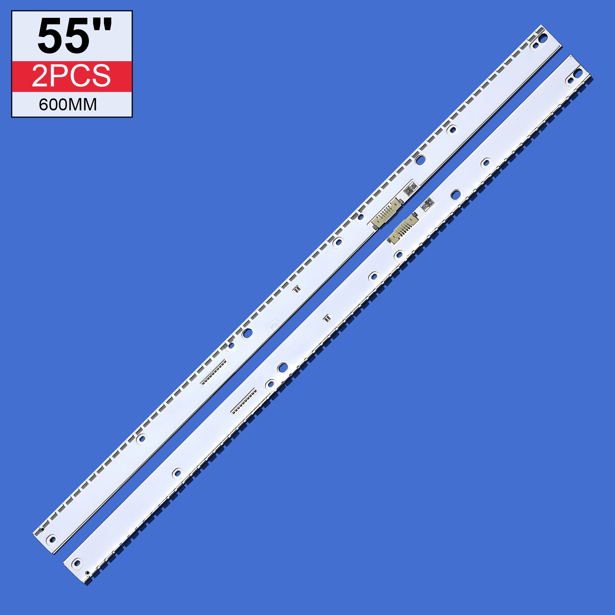 Bande LED pour Samsung, 2 pièces, pour modèles UN55KU7000, UN55MU7600