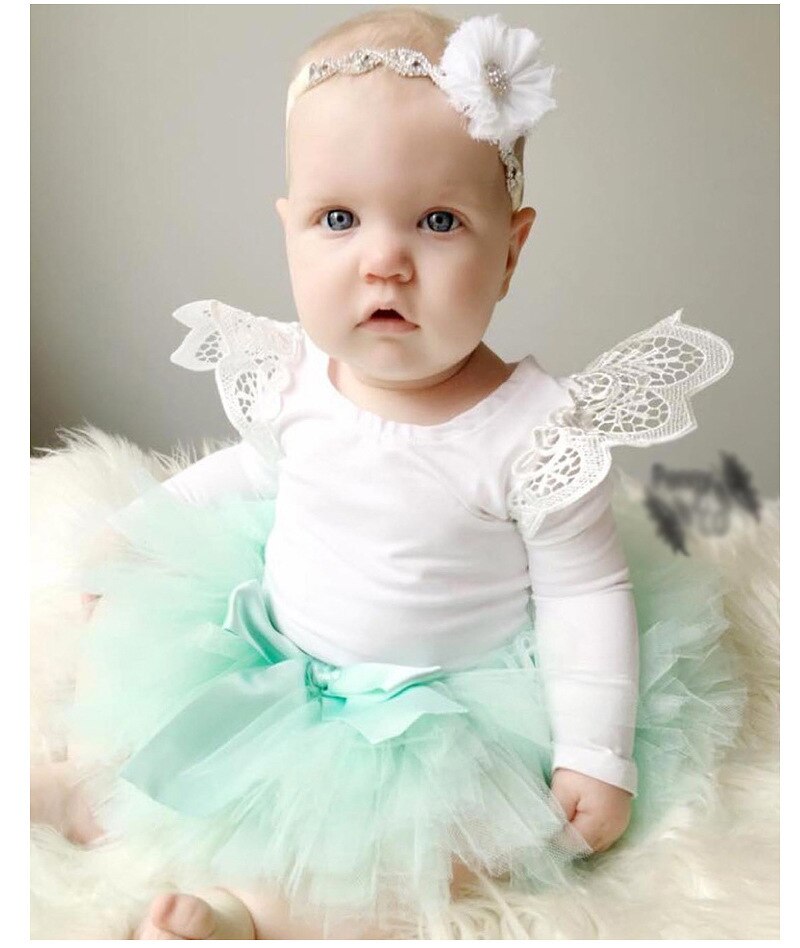 Mode Baby Meisjes Kleding Lange Mouw Baby Romper Katoenen Baby Ruches Rompertjes