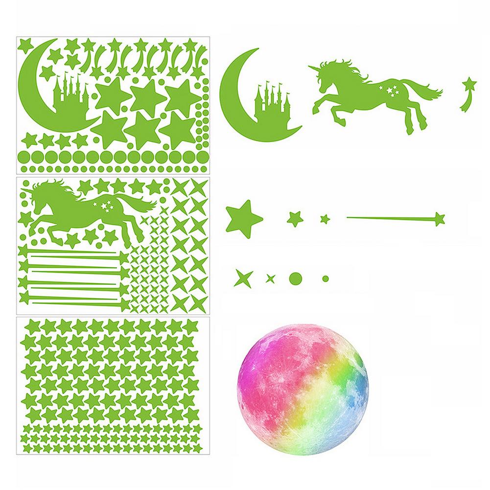 Glow Sticker 100 Pc Gloeiende Stickers In Het Donk... – Grandado