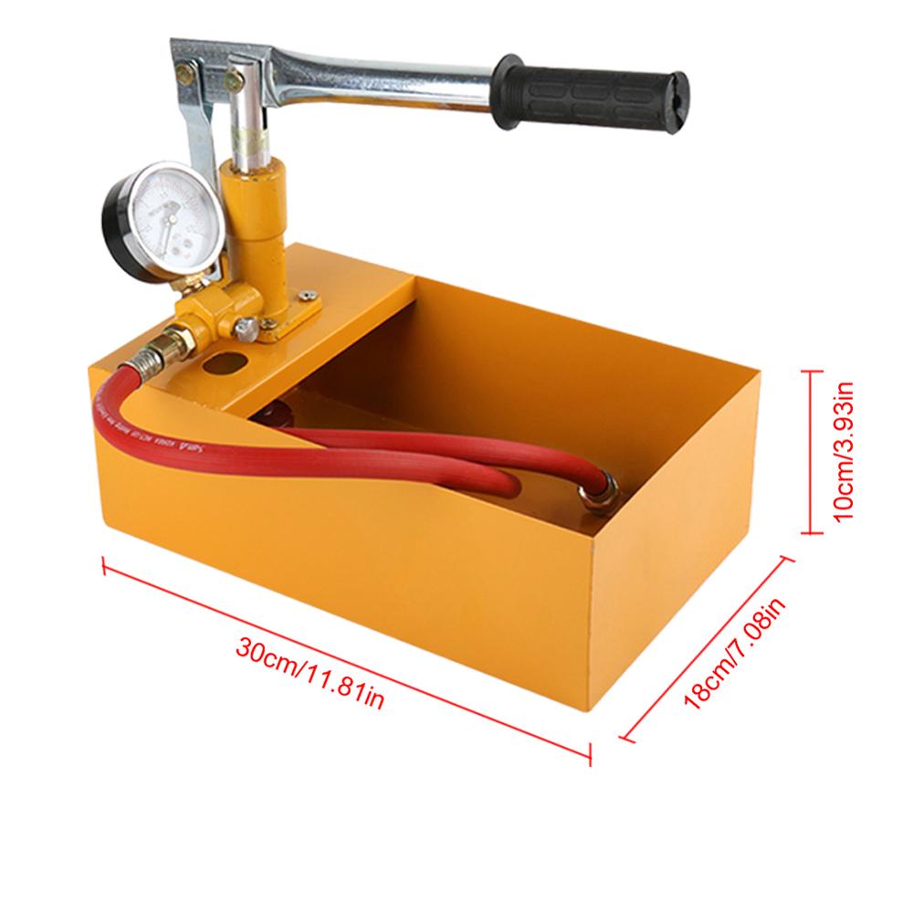 Lekkage Druk Tester Handleiding Handpers Hydraulische 2.5Mpa Water Druk Tester Met Slang Gereedschappen