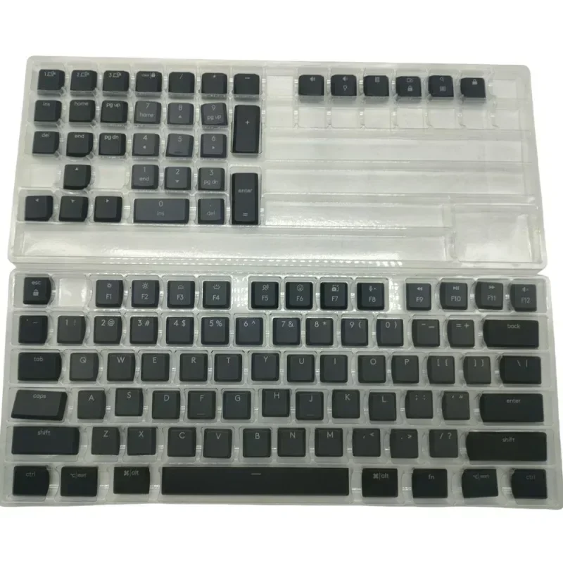 SINGLE REPLACEMENT KEYCAPS For Logitech MX Mechanical KEYBOARD 110KEYS Graphite ash