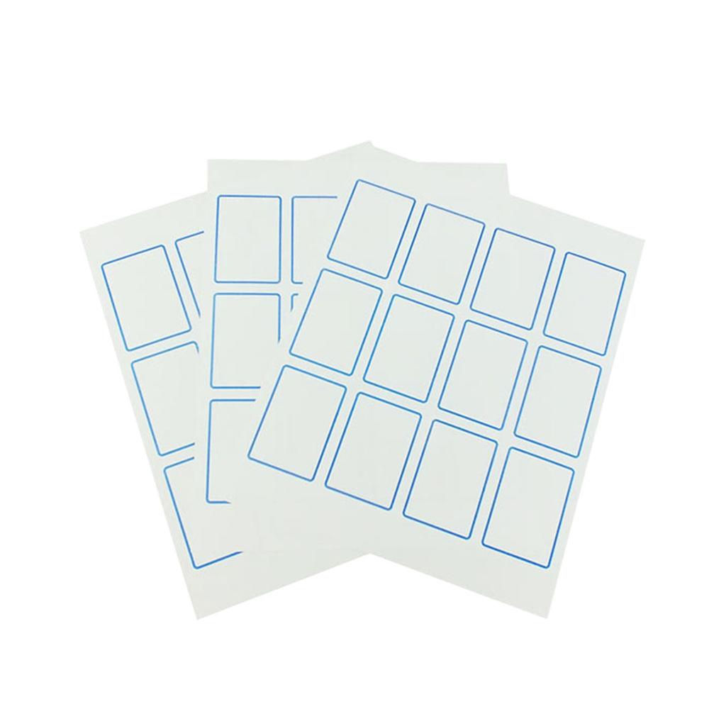 10 Pages Self-Adhesive Sticker Lab Office Handwriting Printable Reagent Bottles Stickers Experimental Classification Labels Note