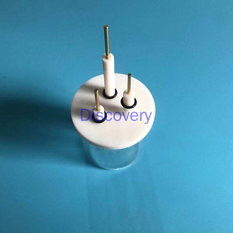 Sealed Diaphragm Three-electrode Five-port Flow Electrochemical Reaction Electrolytic Cell Tank Gas Water Experimental Device