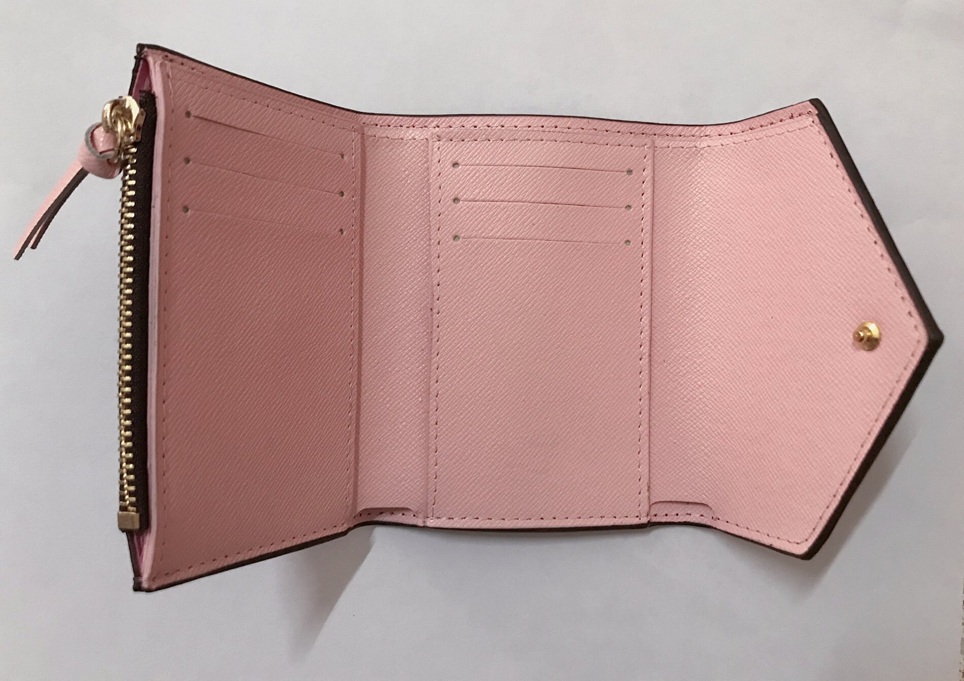 218 # brieftasche frauen 9 farben einzigen reißverschluss pocke frauen brieftasche Dame Null geldbörse damen handtasche kurz: Rosa