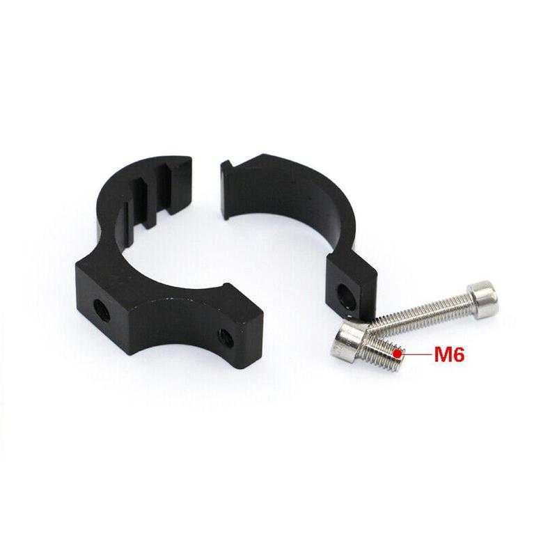 Aluminium legierung Fahrrad Licht Halfter Elektrische Motorrad Klemme Erweiterung LED Taschenlampe Clip Klemme rotierend Scheinwerfer Halterung