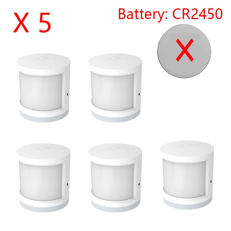 Xiaomi Human Body Sensor motion sensor Magnetic Smart Home Super Practical Device Accessories Smart Intelligent Device: 5Pcs MijiabodySensor