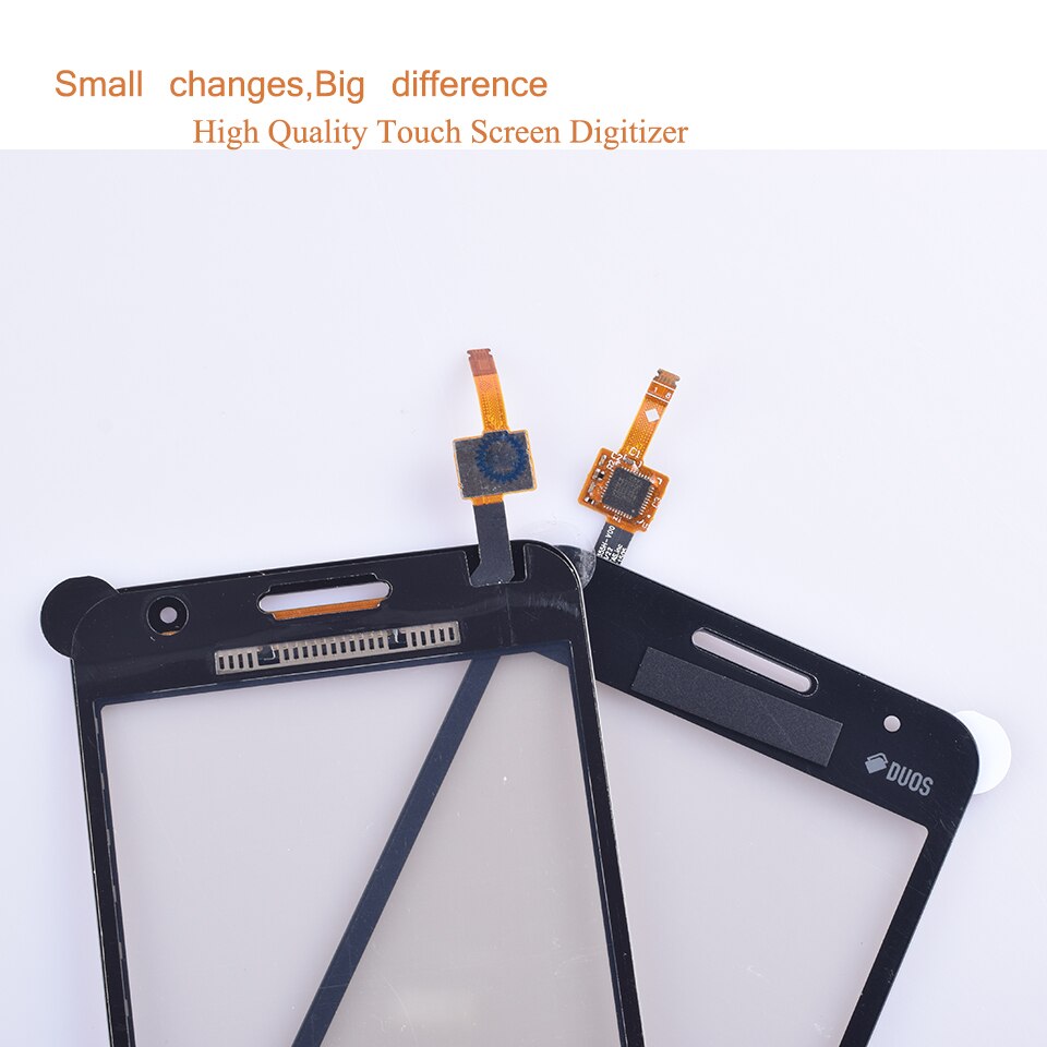 10 Uds. G355 para Samsung Galaxy Core 2 II SM-G355H G355H G355 G355M Sensor de pantalla táctil digitalizador de cristal pantalla táctil NO LCD