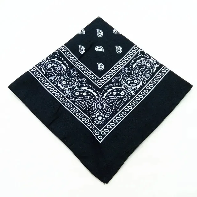 Hommes femmes bandana bandeau cowboy hommes motard sport chapeaux hip hop poignet bandeau simple face tête enveloppement écharpe: green
