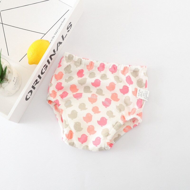 Cute Babys Training Pants Baby Diapers Reusable Cloth Diaper Kids Washable Diapers Kids Underwear Diaper Change