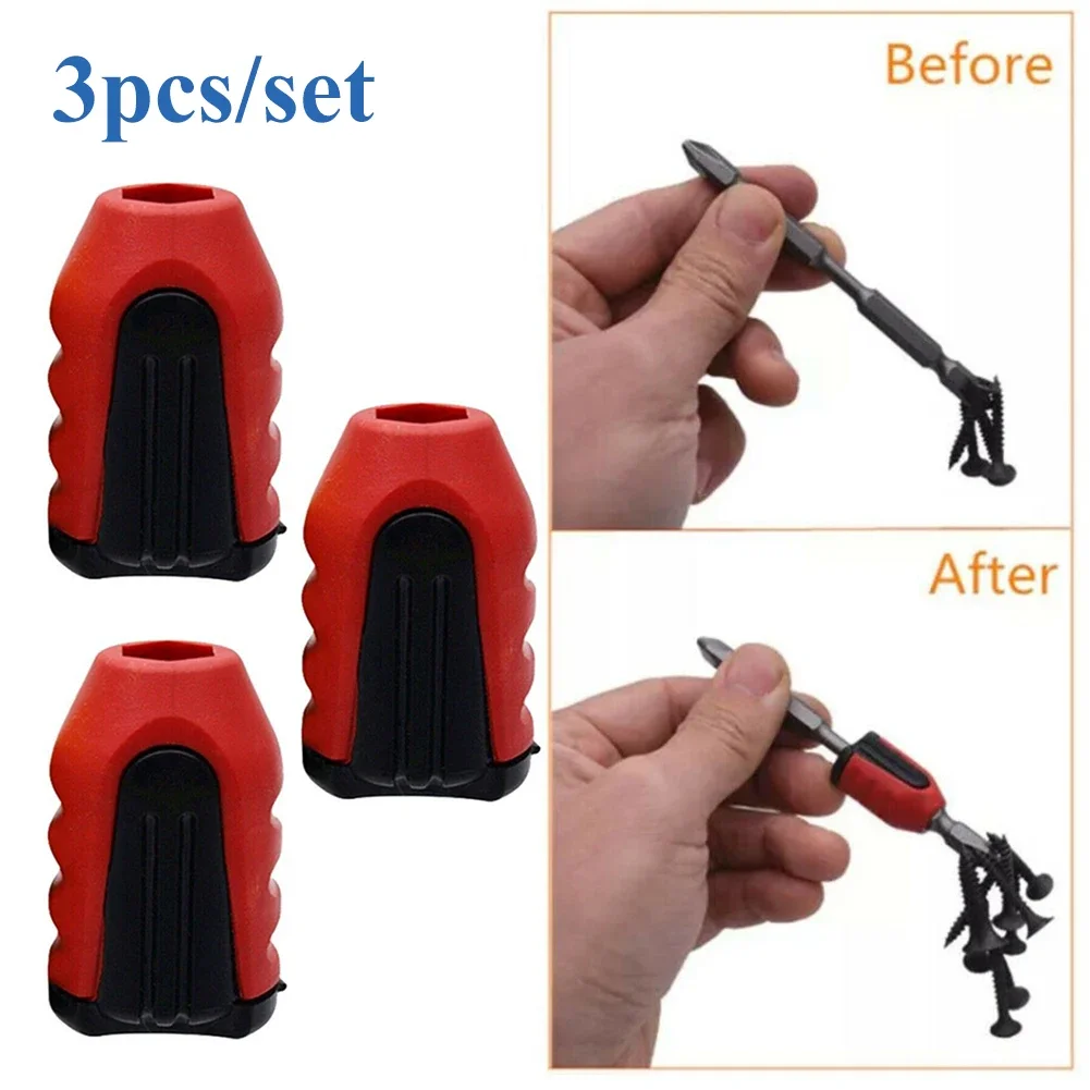 Magnetic Ring Drill Bit Magnet Powerful Ring Strong Magnetizer Electric Screwdriver Bits For Hand Tool Shank Screw Driver