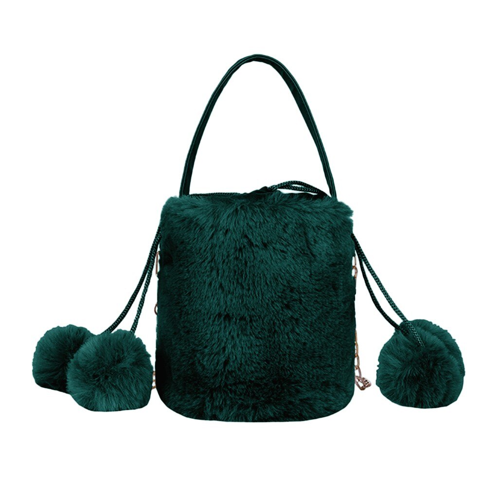 Plush Satchel Casual Wild Simple Shoulder Messenger Bagsports, travel, Business Crossbody Bag 1121