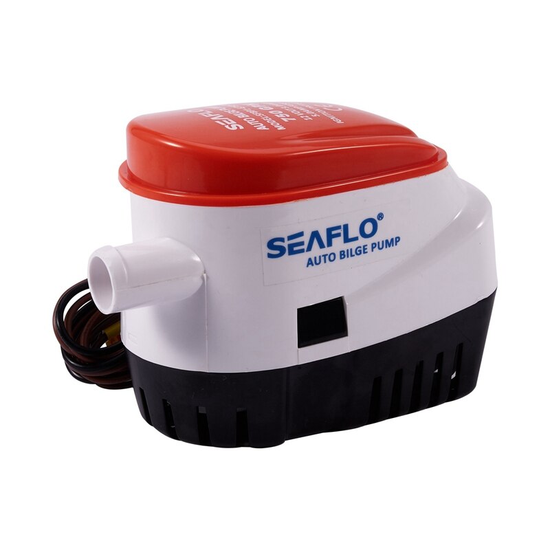 Automatic 12V Bilge Pump 750Gph with Internal Float Switch Auto Water Boat Submersible Auto Pump with Float Switch Marine / Bait: Default Title