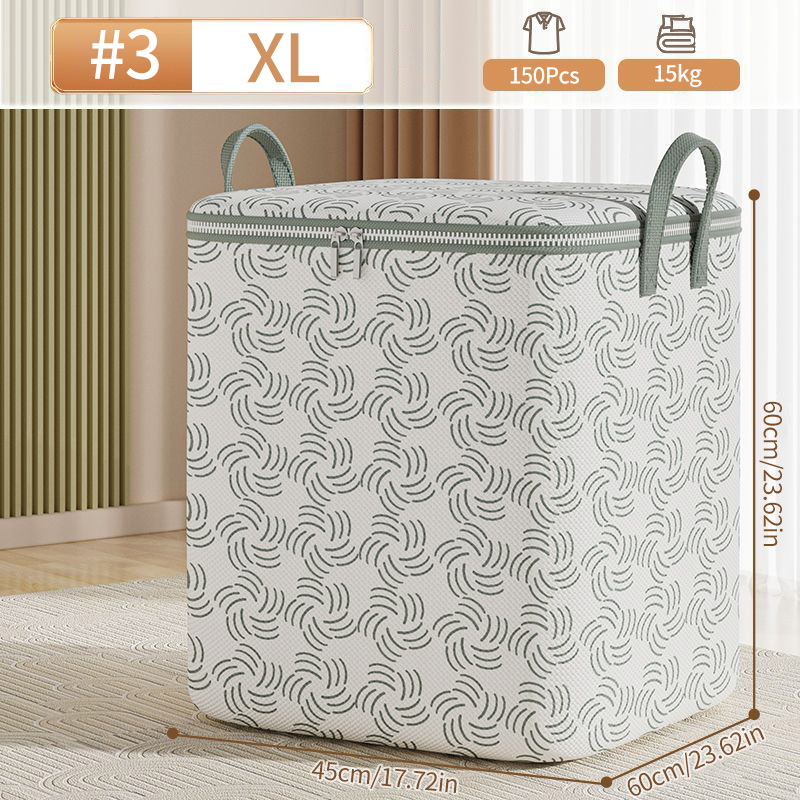 Wodoodporne Organizerzy Organizer na Ubrania Kosz na Brudną Bieliznę Torba robić Przechowywania Powrót robić Szkoły Składany Pojemnik na Kołdrę Torba: Kości słoniowej