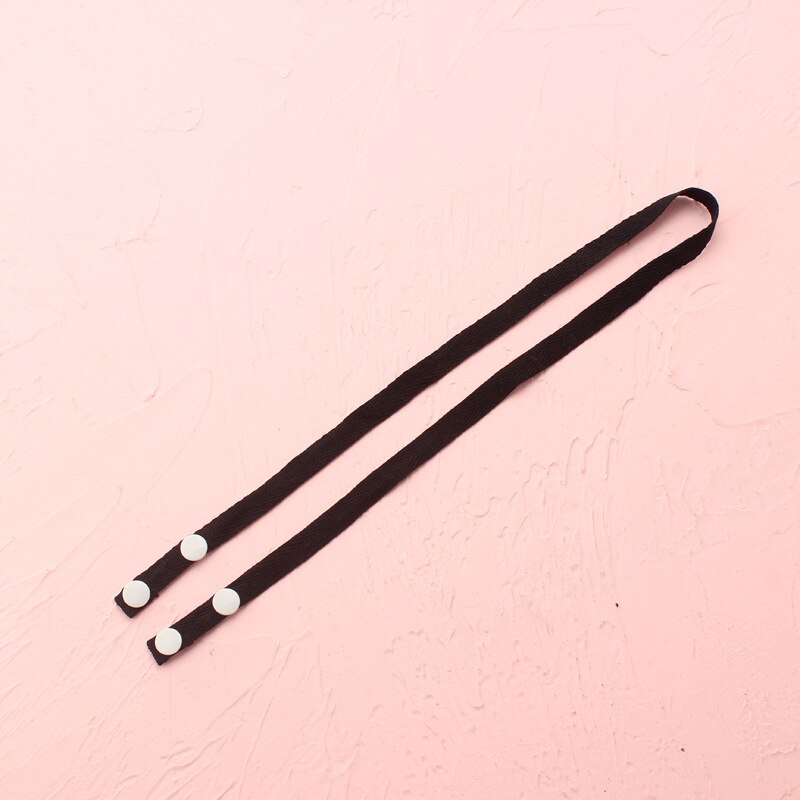 Cuerda colgante para mascarilla, cordón de Color sólido para máscara facial, soporte de cadena sin huellas para colgar en la oreja, para exteriores, para niños y adultos: 07