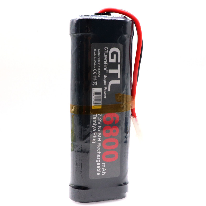 Original 7.2V Battery 6800mah NiMH Batteries Pack For RC Car Truck Buggy Boat Tank Ni-Mh Baterias gray supper power