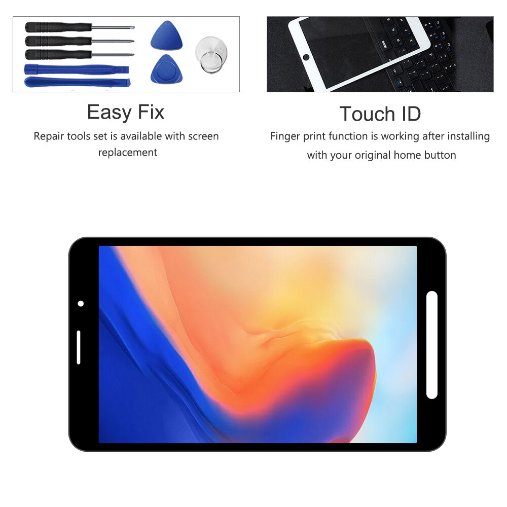8.0 '' til samsung galaxy tab active sm -t365 t365 lcd display panel tablet touch screen digitizer assembly reservedele