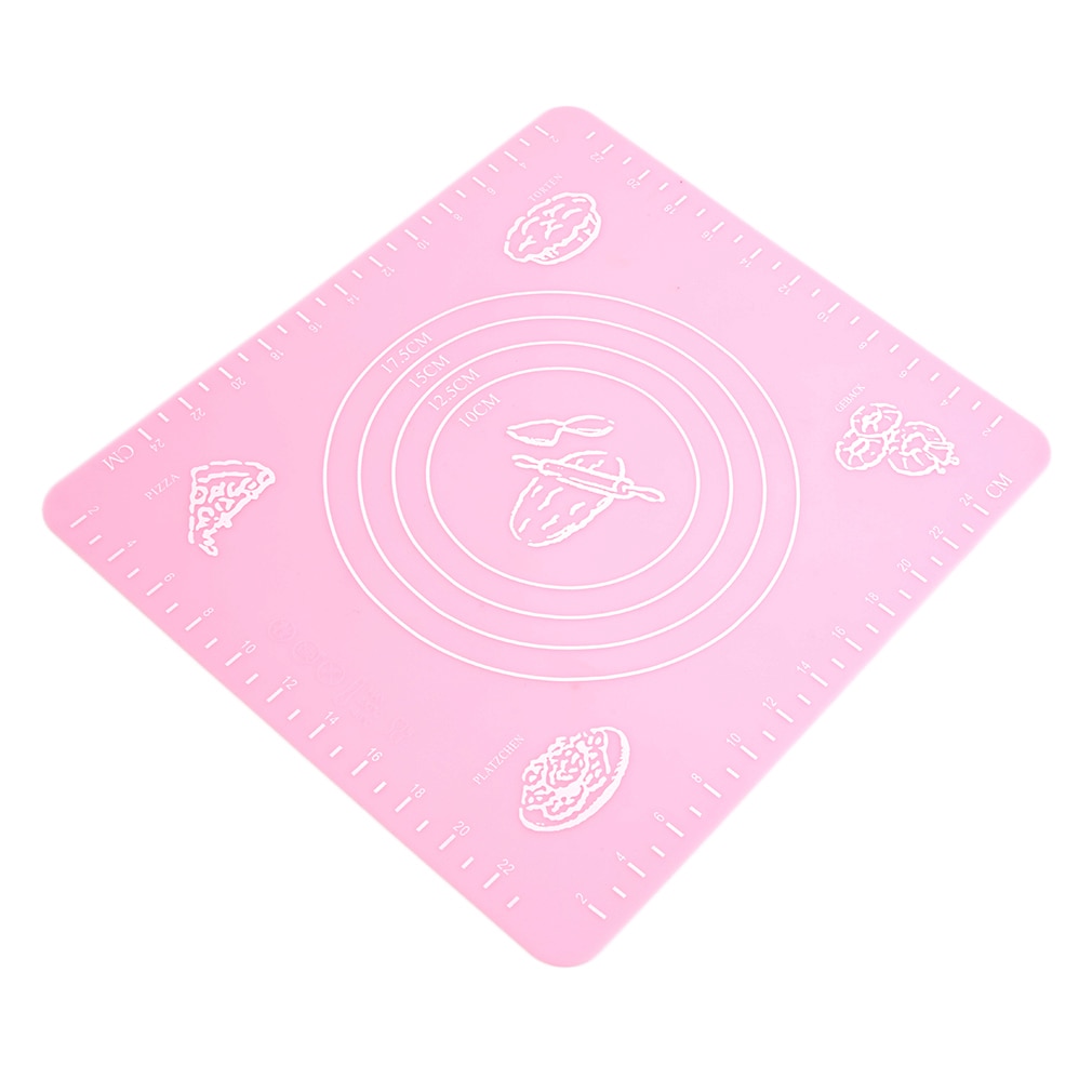 Superieure Qualityfashion Siliconen Cake Deeg Gebak Fondant Rolling Cutting Mat Bakken Pad Baker Toolstylish