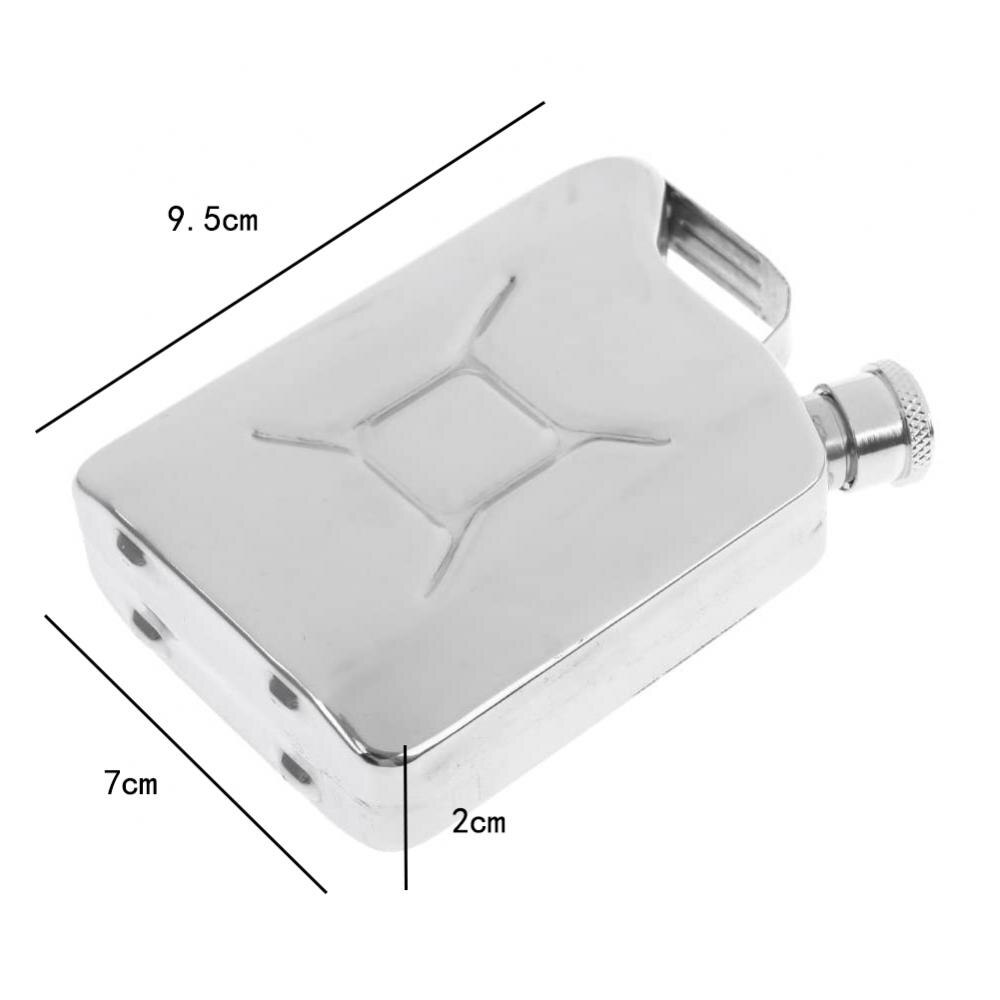 6oz Stainless Steel Hip Flask Pocket Liquor Alcohol Engravable Bottle