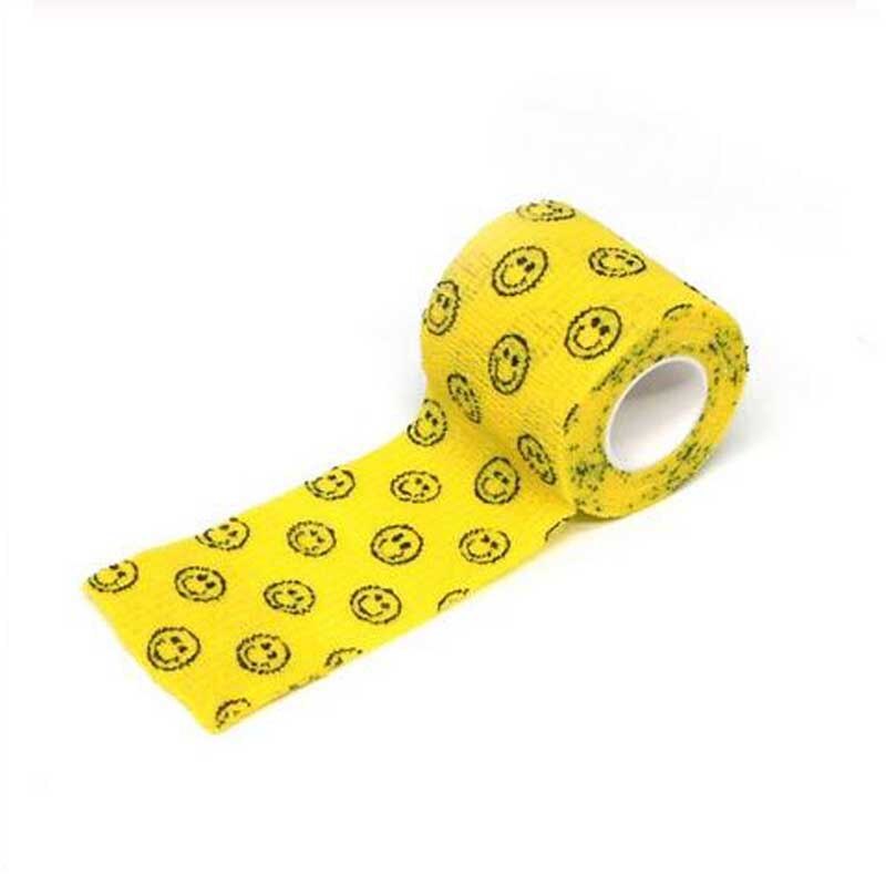 Cartoon Pattern Self Adhesive Bandage Self Adherent Wrap Non-Woven Cohesive Bandages for Ankle Sprains Swelling Pet 4.5M: YL