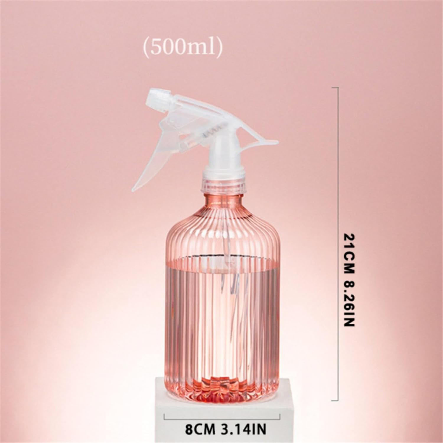Bouteille de pulvérisation en plastique, bouteilles de pulvérisation robustes, anti-fuite, bouteille d'eau vide pour Solution de nettoyage avec buse réglable