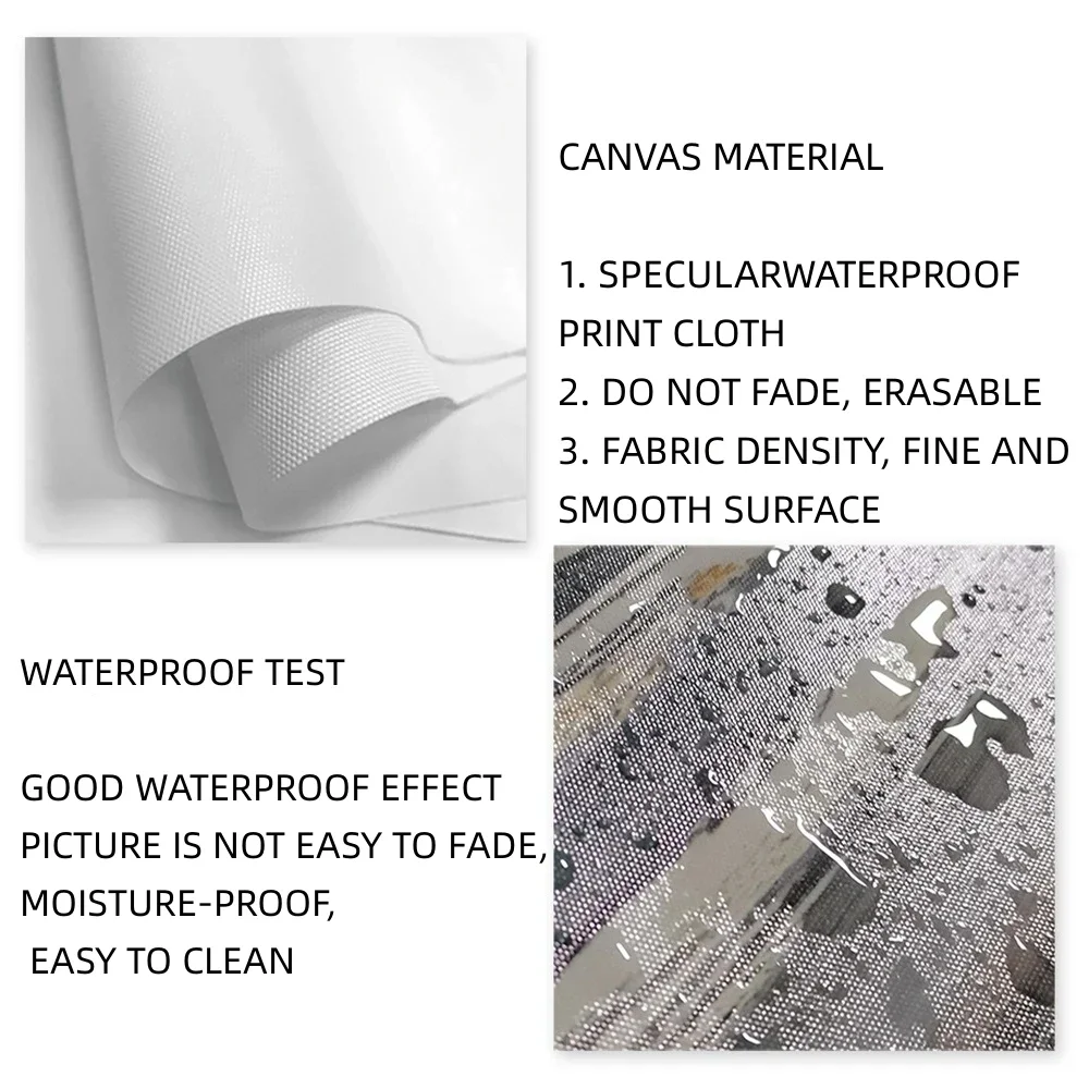 Caligrafia islâmica shukr dur tawakkul deserto arte da parede cartazes e impressões pintura em tela fotos para sala de estar decoração