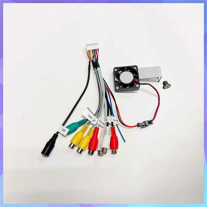 Ventilador de refrigeración de Radio de coche Universal para reproductor de Radio Android, sistema de refrigeración, radiador de Host eléctrico, refrigeración rápida