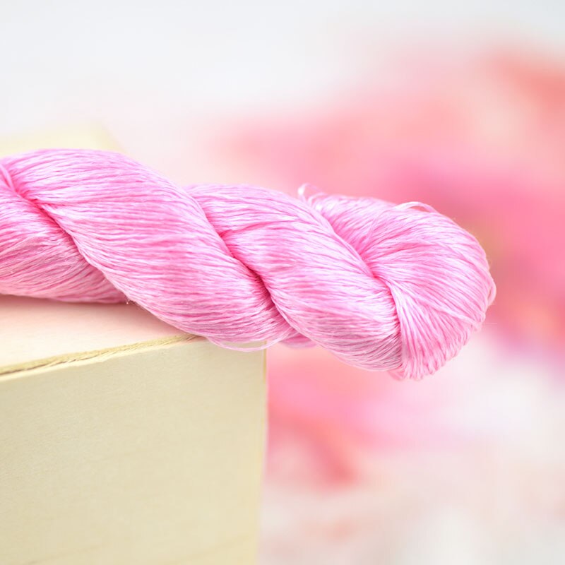 Hilo de seda para bordar, 100% seda, bordado a mano, punto de cruz, serie rosa, 8 colores degradados: 1