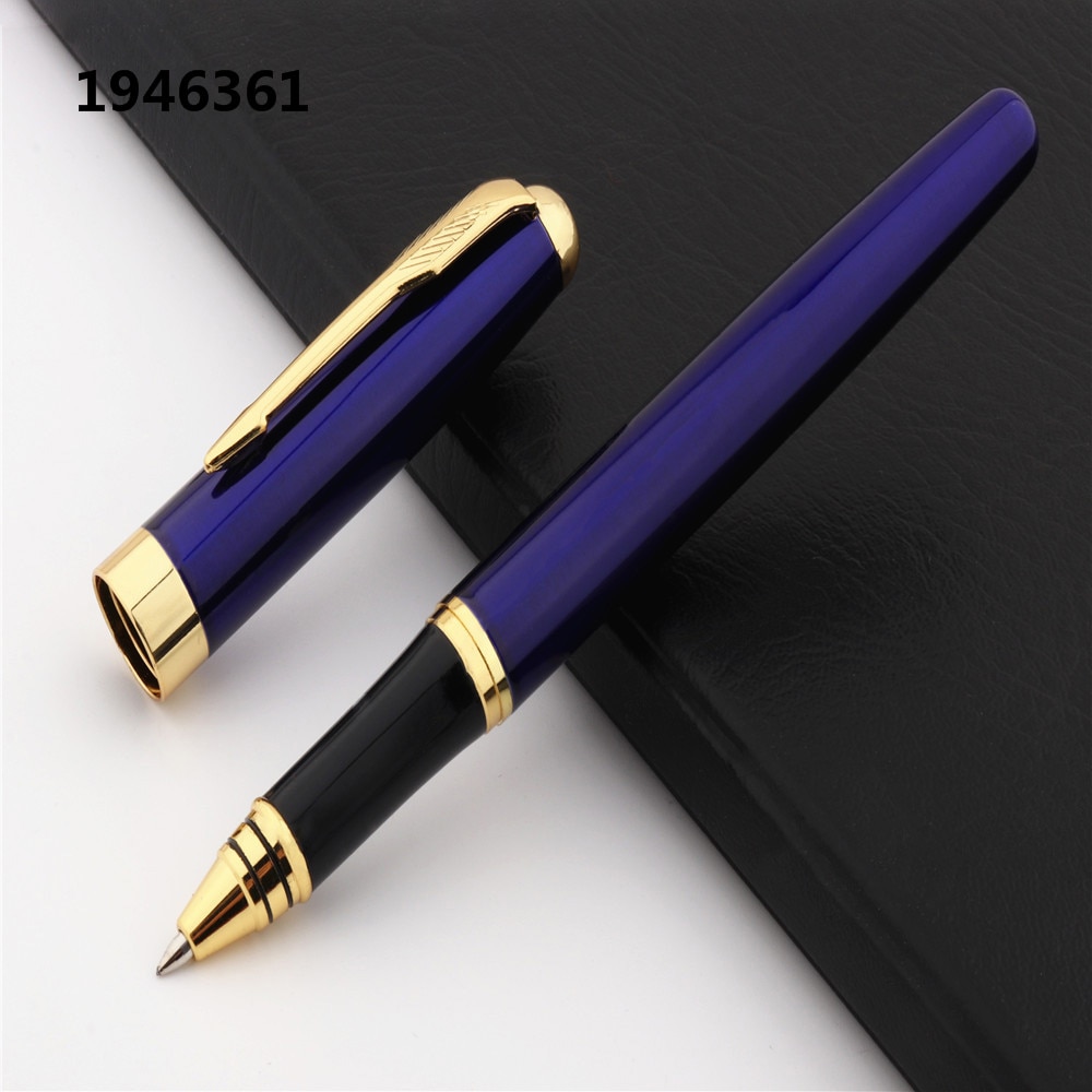 Luxury pen 399 Blue Business office Medium Nib Rollerball Pen School student stationery Supplies Ballpoint Pens